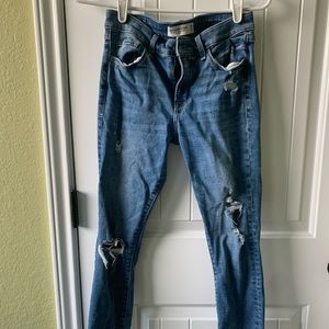 Abercrombie stretch mid rise 25 P